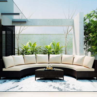 29.64 " W Patio Sectional Set