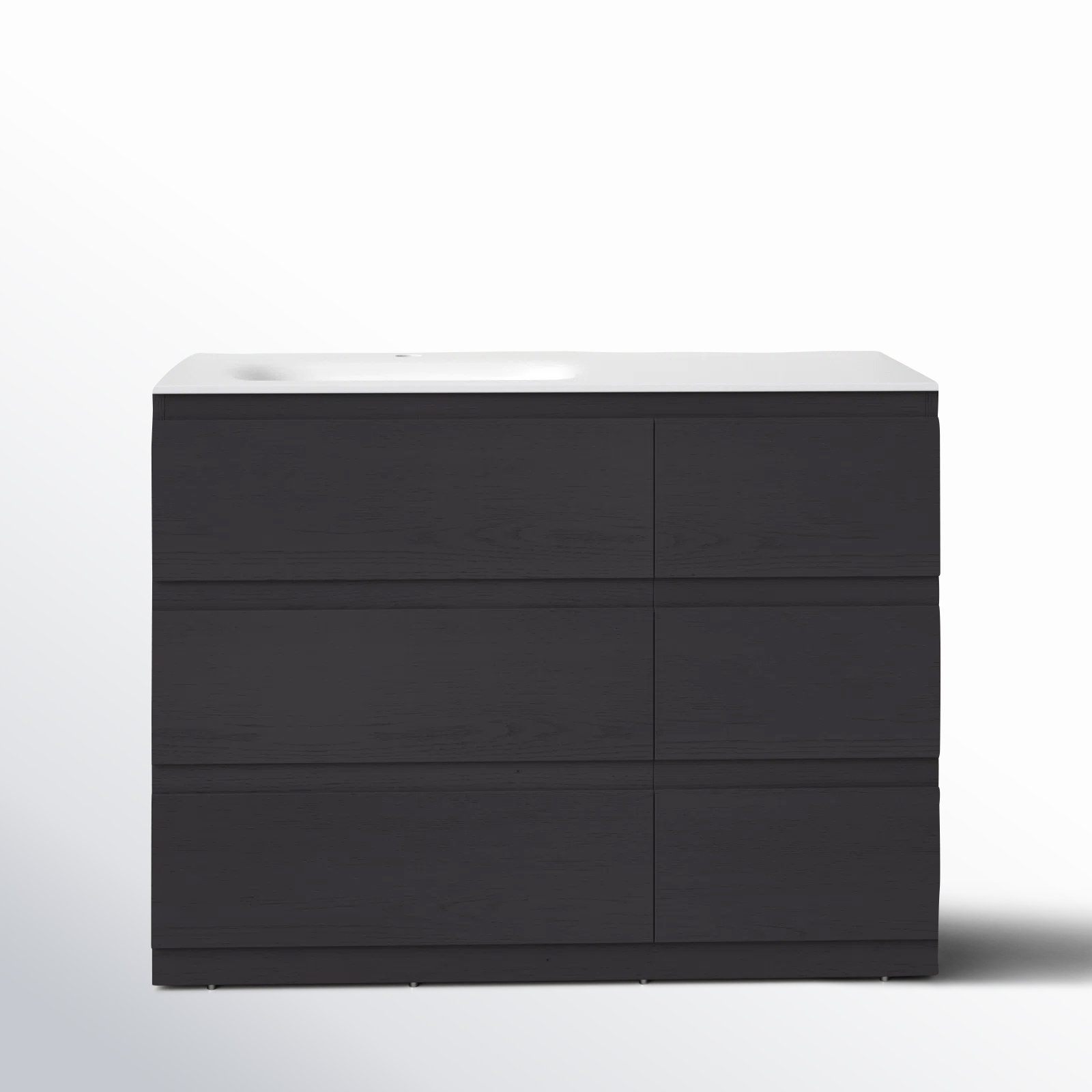 Arla 42'' Single Bathroom Vanity, Charcoal
