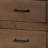 Khari Wooden Nightstand with Drawers Metal Handles