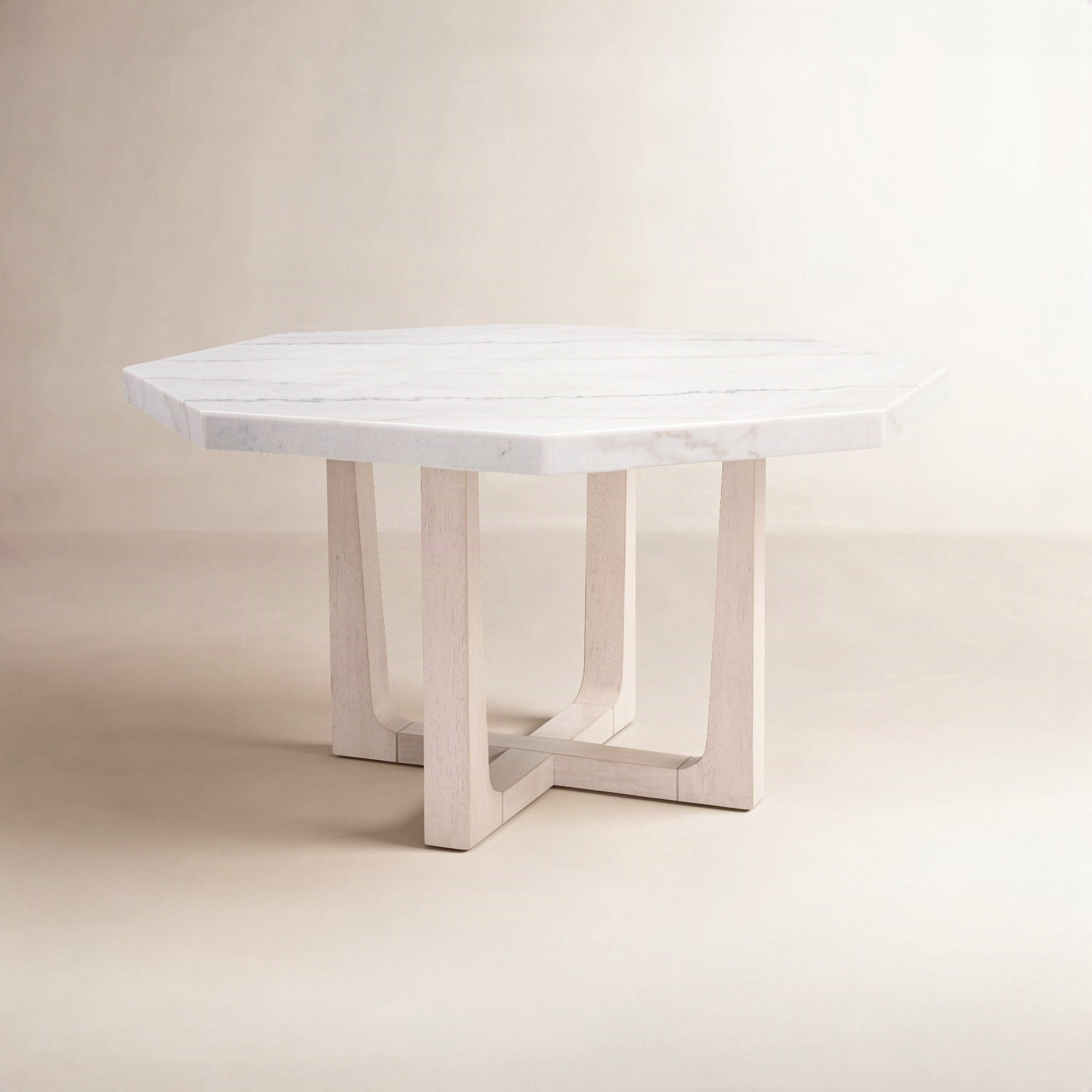 Landover 54'' Marble Dining Table