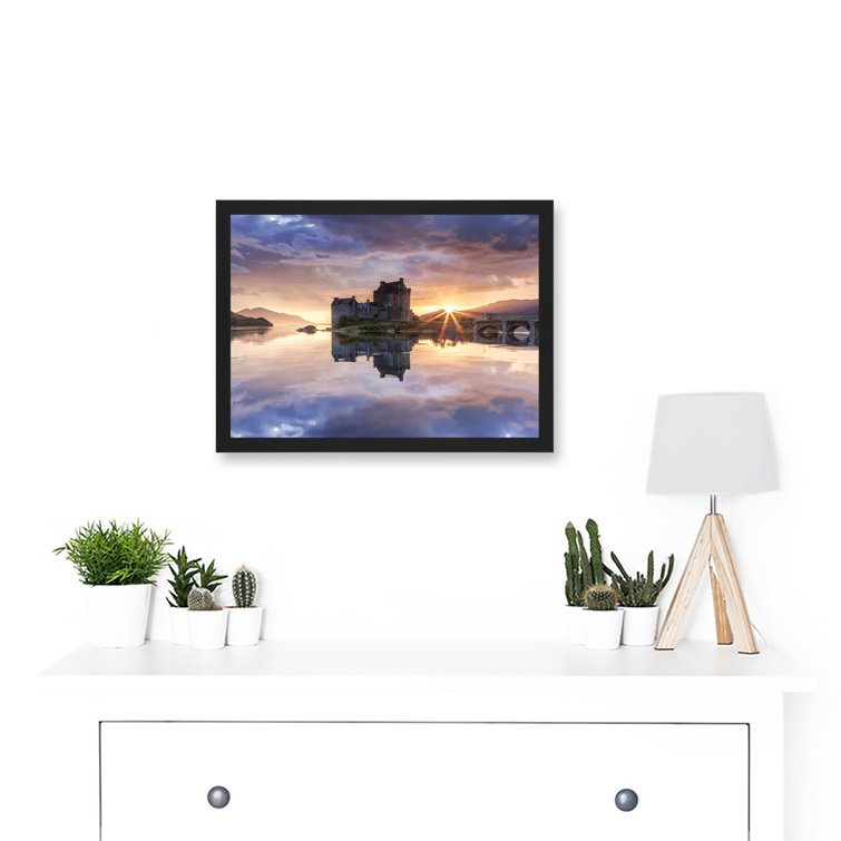 Syxaxis Eilean Donan Castle Kyle Lochalsh Scotland - Single Picture Frame Print