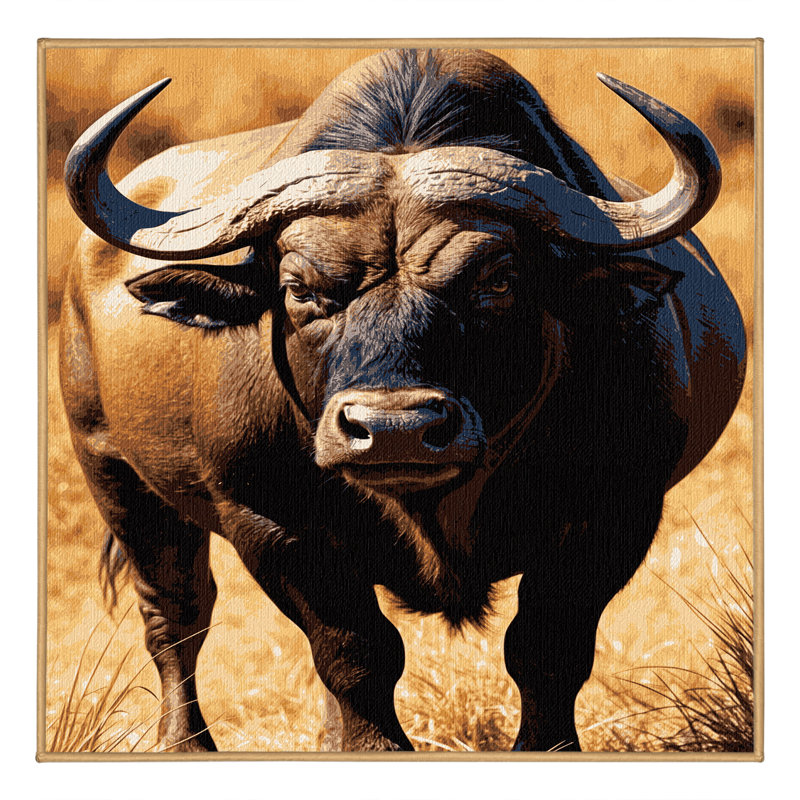  Tapis lavable Buffalo, Carré 3 pi