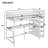 Eelika Loft Bed with Built-in-Desk by Harriet Bee-734453596-734453603