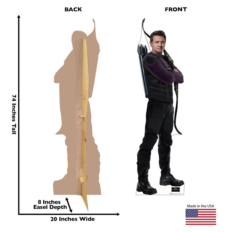 Marvel Hawkeye Cardup Standup
