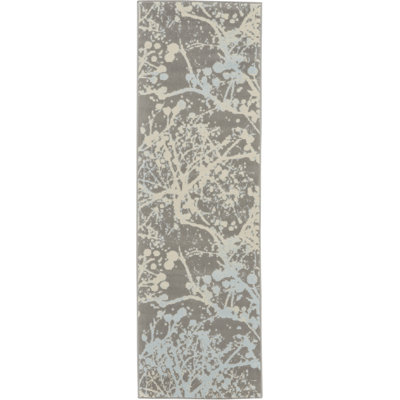 Tapis gris Sheron