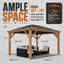10 pi. L 12 pi. D Gazebo 