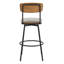 Tabouret de comptoir pivotant 27 po Avriel-1334006455-1315014856-1278769560
