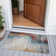 Machine Washable Indoor/Outdoor Xhevrie Teal Rug