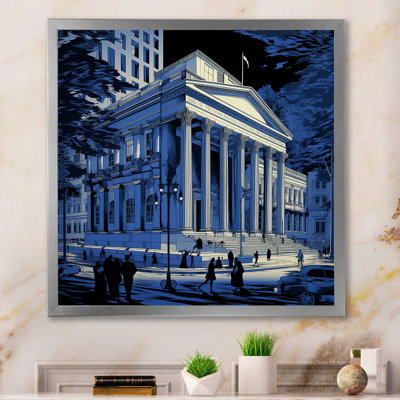 " Blueprint Of Washington Architecture "