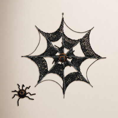 Lichter Spider Web Holiday Accent