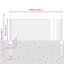 Fence with Post Segment Outdoor Barrier Garden Terrace Divider Boundary-1787244764-1787244579