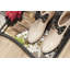 Flowers and Wood Boot Trays