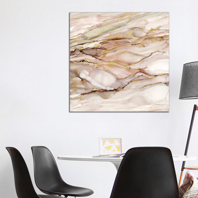 Graceful Marble I by Carol Robinson - Print on Canvas
