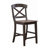 Claudell Solid Wood Counter Stool in Grey-1510049463-1510049460