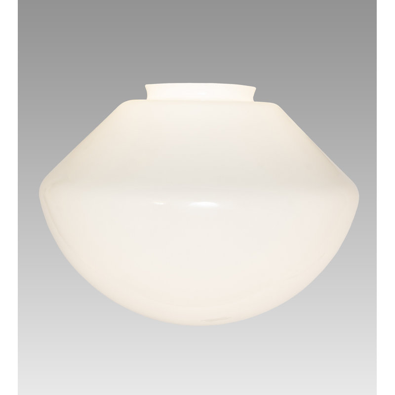 Abat-jour sphérique traditionnel 16 po, H 11,5 po x l 16 po x P 16 po