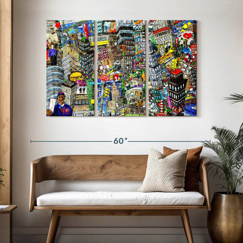 Sireci Graffiti, 32" H x 50" W