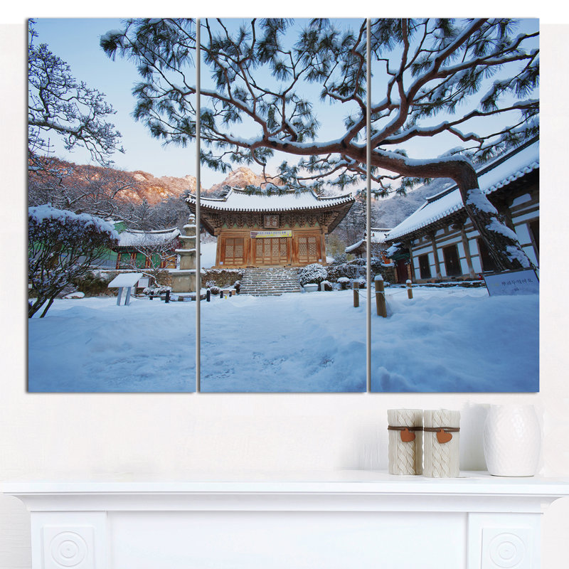 «Naesosa Temple in South Core», reproduction de photo à multiples images sur toile