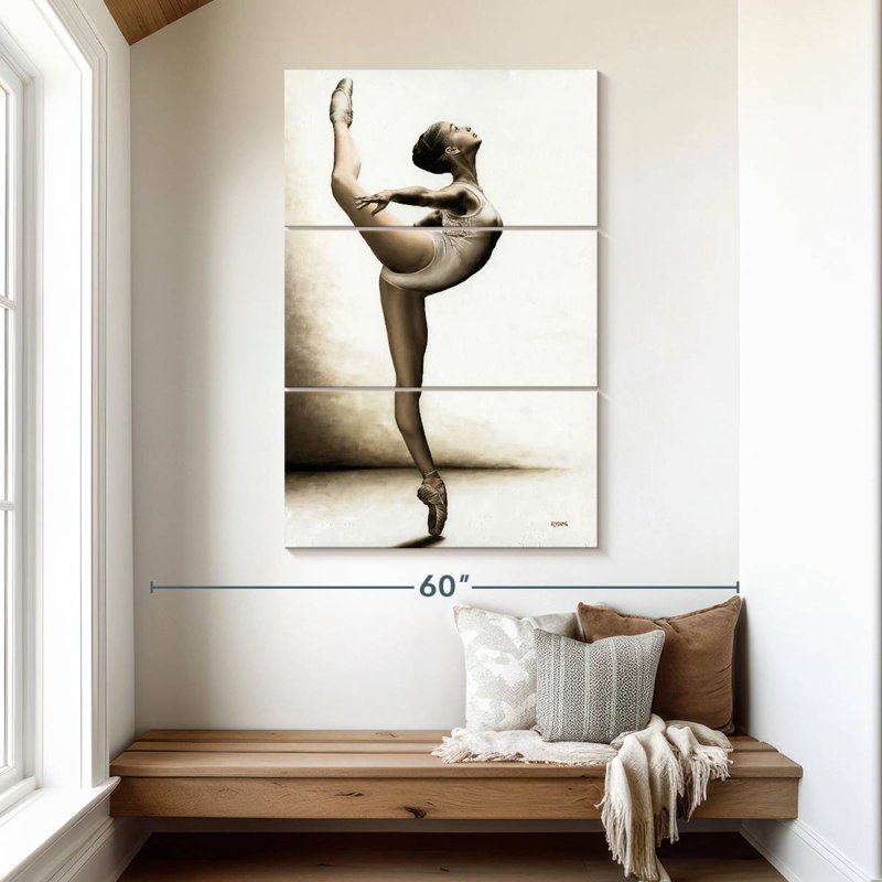 Enn Musing Dancer, 50" H x 32" W