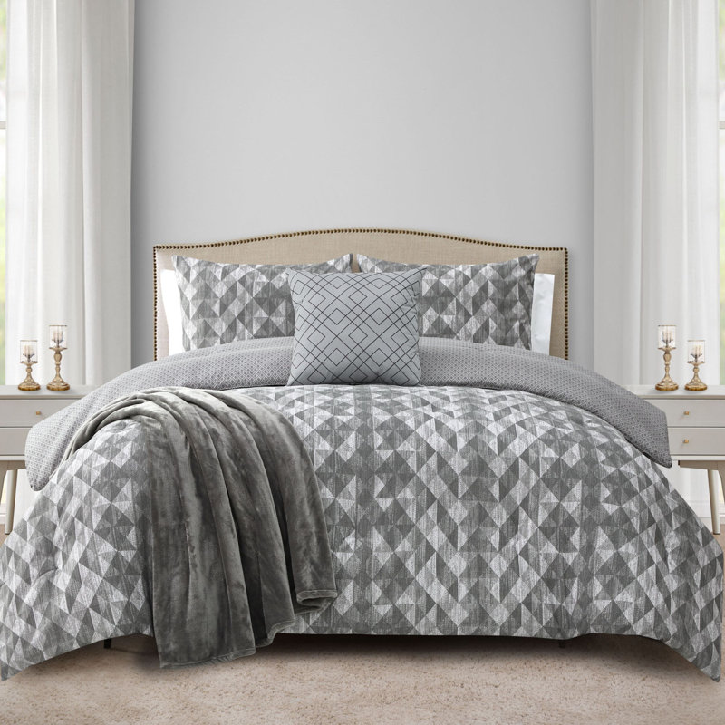 Dash Dream 5pc Full/Queen Comforter Set, Queen