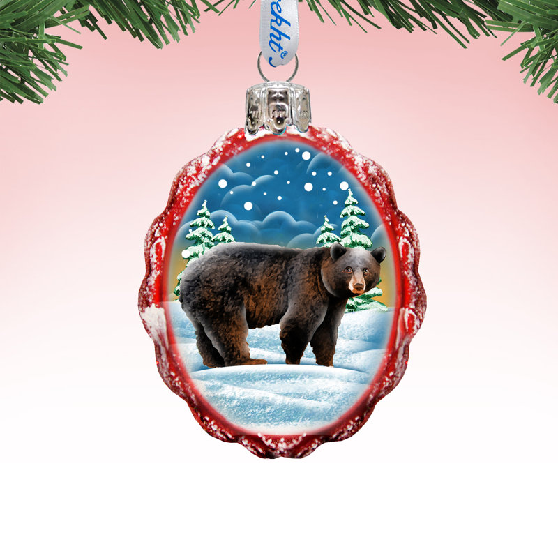 Keepsake 3'' Glass Holiday Shaped Ornament