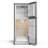 10.1 Cu. Ft. Double Door Refrigerator Silver with Freezer-120944281