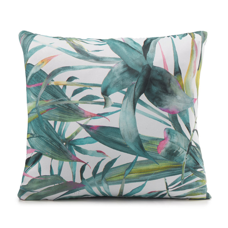 Idaville Floral 45Cm Scatter Cushion Cover, Green/White