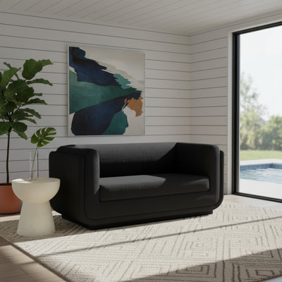 Kimora 64.5" Round Arm Loveseat