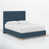 Zuma Navy Textured Linen selected