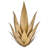 Agave Steel Flush Mounted Sconce-108510865