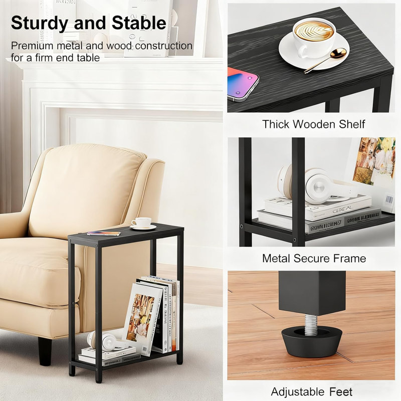 End Table, Black