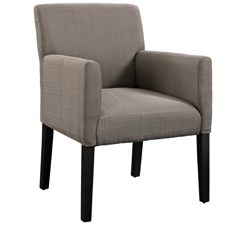 Fauteuil Chloe, Velours gris performance