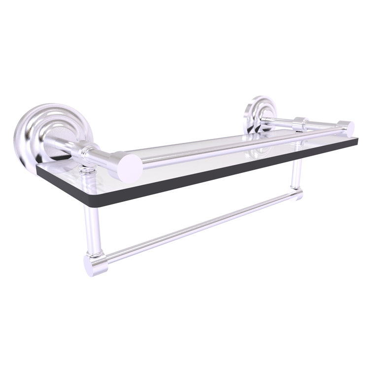 Leamore Bracket Shelf with Towel Bar