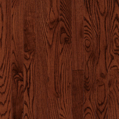 Parquet en chêne massif de 3/4 po d'épaisseur x 2 1/4 po x longueur variable
