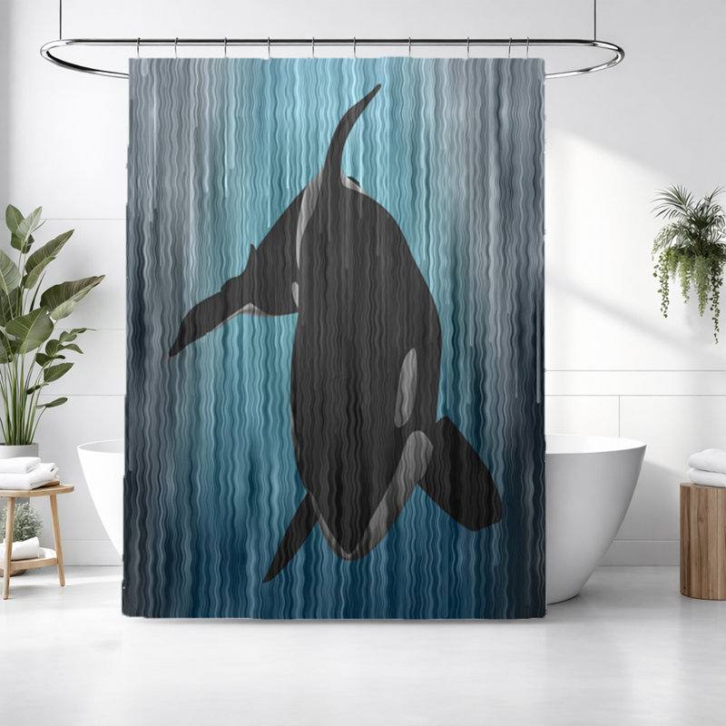 Lerch Shower Curtain, 83" H x 70" W