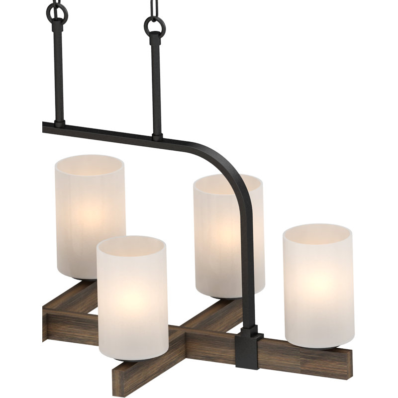 Lustre suspendu 6 lumières Ossafa