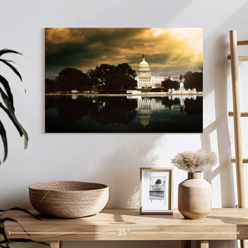 Lilie Washington Capitol Sunset, H 16 po x l 24 po
