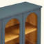 Grande armoire de rangement à 4 portes avec portes en verre, armoire arquée avec tablettes réglables pour la cuisine, la salle à manger et le salon-452907467