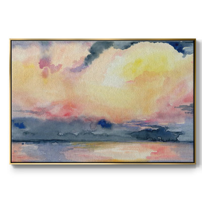 Prism Seascape III - reproduction de cadre flottant sur toile