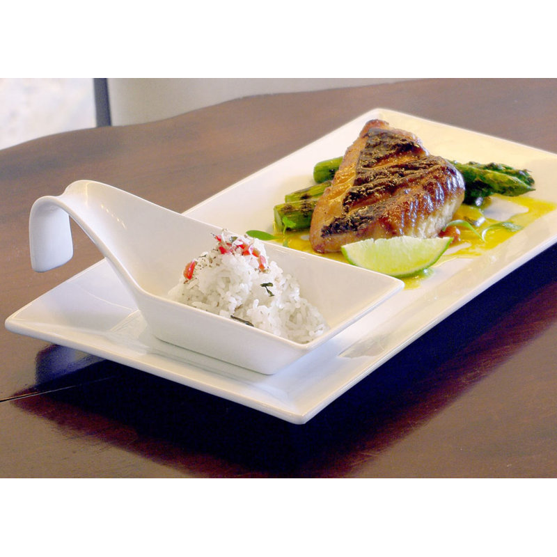 Assiette plate 13 "x 7" Kyoto