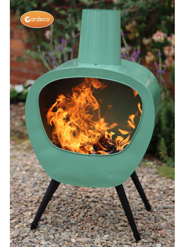 Novelty Steel Smokeless Chimnea
