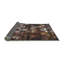 Tapis brun/noir tissé à la machine-292455794