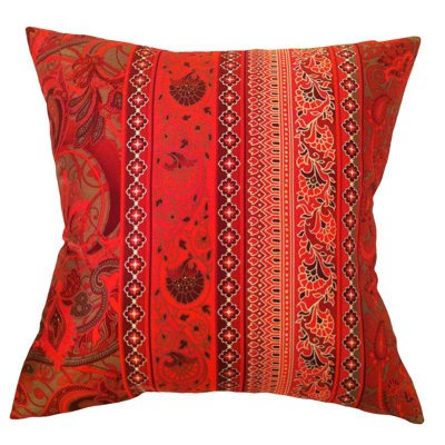 Coussin en soie Fiore Vintage