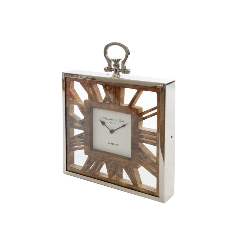 Bryanna Metal Wall Clock