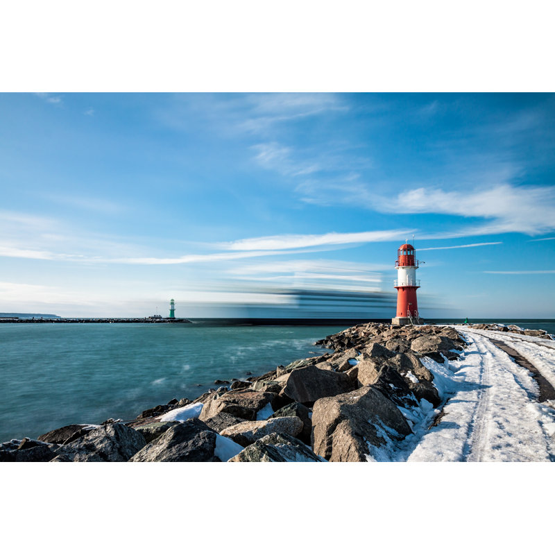 Marcella Mole In Warnemuende - Wrapped Canvas Print, 61cm H x 91cm W x 3.8cm D