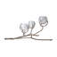 Porte-vase Twig 3 - nickel-22841096