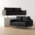 2 Pcs: Loveseat, Sofa