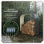 Support de rangement en bois pour le bois de chauffage