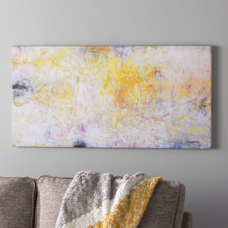«Contentment» par Norman Wyatt Jr., reproduction d'art sur toile tendue, H 12 po x l 24 po x P 1,5 po