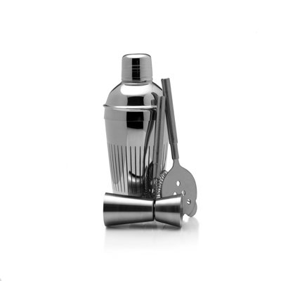 Cheers 3-Piece Stainless Steel Bar Set