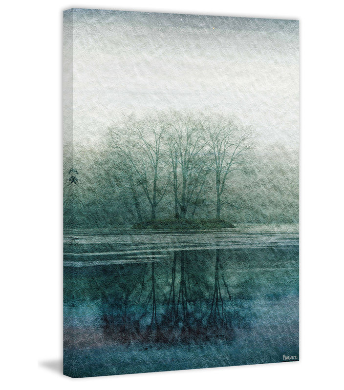 Parvez Taj - Wrapped Canvas Painting, 61cm H x 41cm W